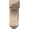 Ekena Millwork Thorton Arts and Crafts Smooth Bracket w/ Offset Brace, Douglas Fir, 7 1/2"W x 18"D x 22"H BKT0806X18X22THR03SDF - alternate 2